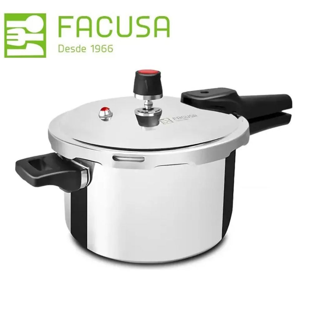 Olla presión Facusa 11 Lt  de Acero Inoxidable